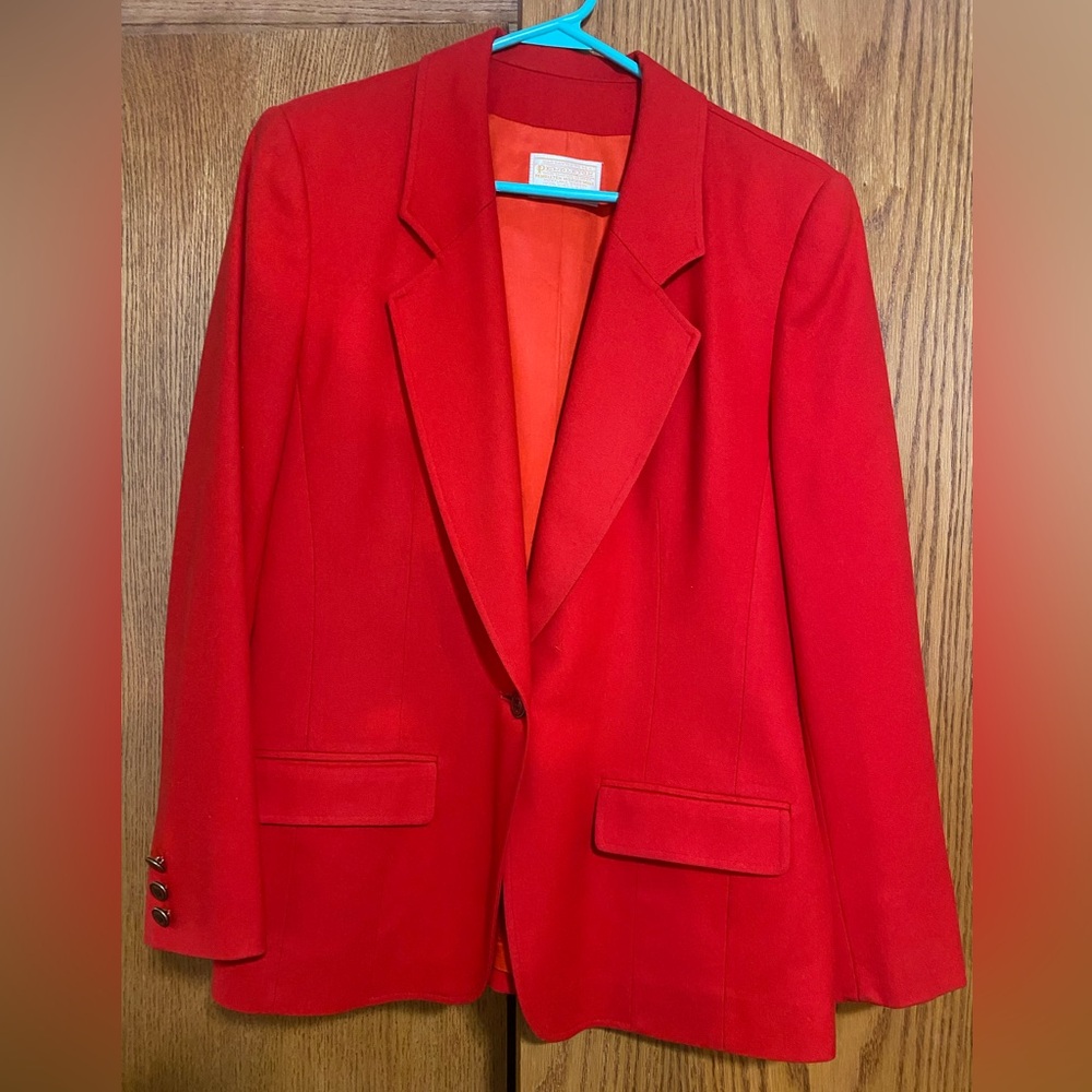 Pendleton 100% Wool Blazer Sport Coat Vintage Women’s S